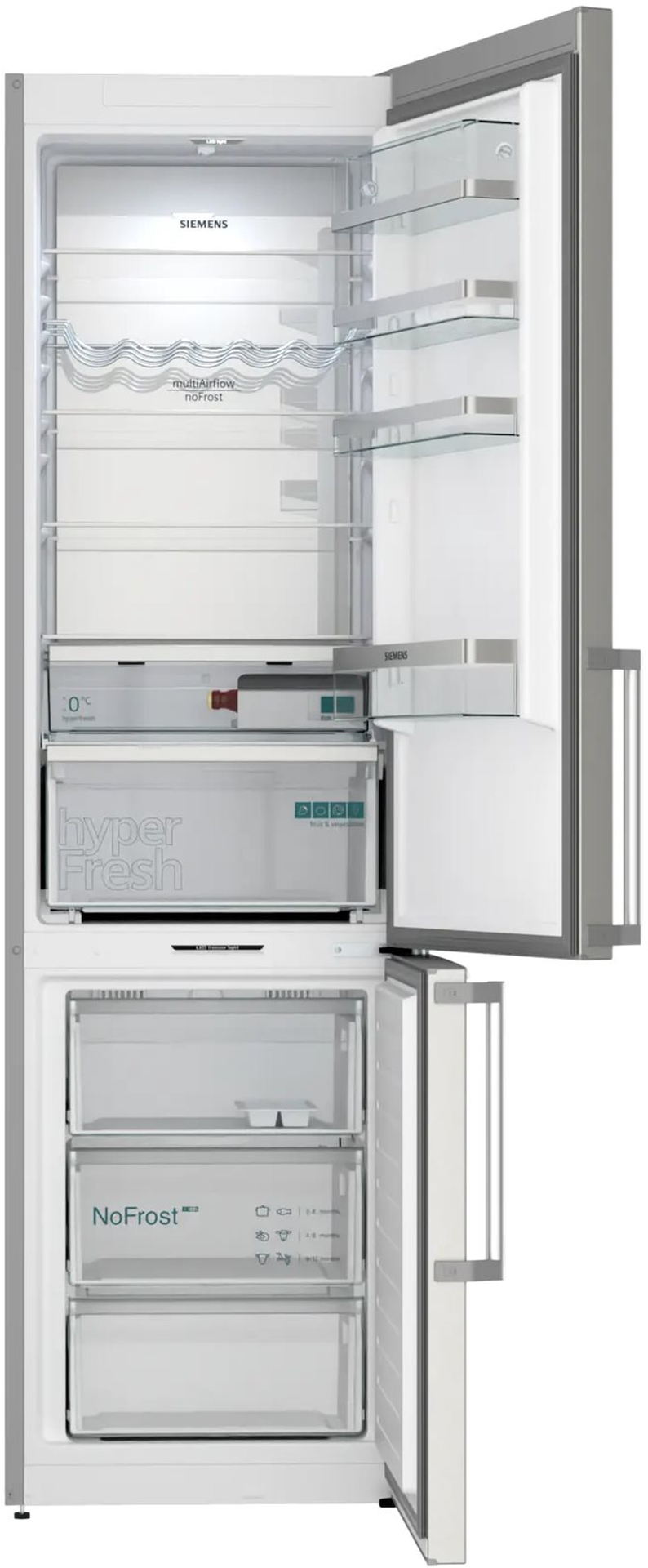 4242003896341 Siemens KG39NAIBT - Fritstående kølefryseskab Hvidevarer,Kølefryseskabe,Fritstående kølefryseskabe 11400006710 KG39NAIBT