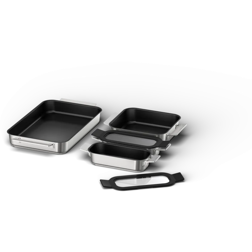 Siemens HZ9FF040 - Grydesæt, Rustfrit stål