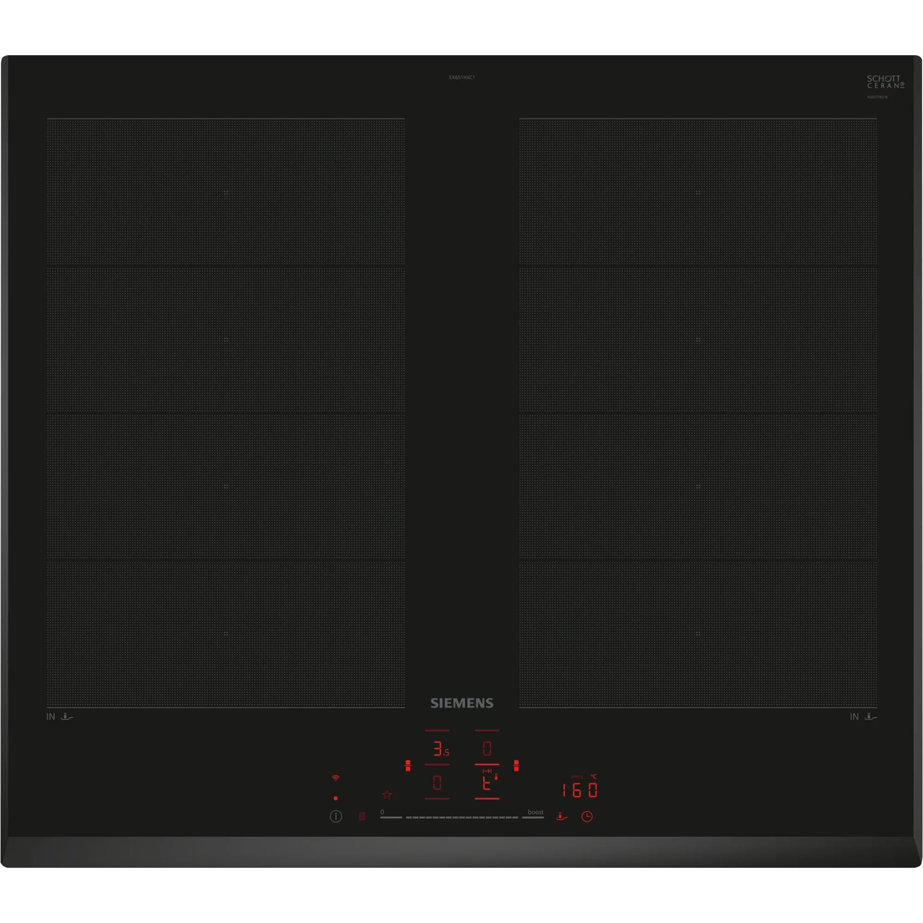 Siemens EX651HXC1E - Induktionskogeplade