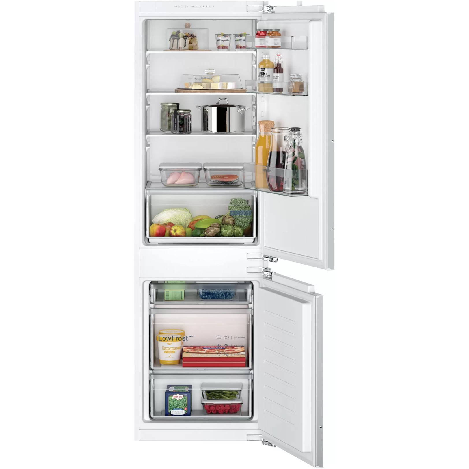 Siemens KI86VNFE0 - Integrerbart kølefryseskab