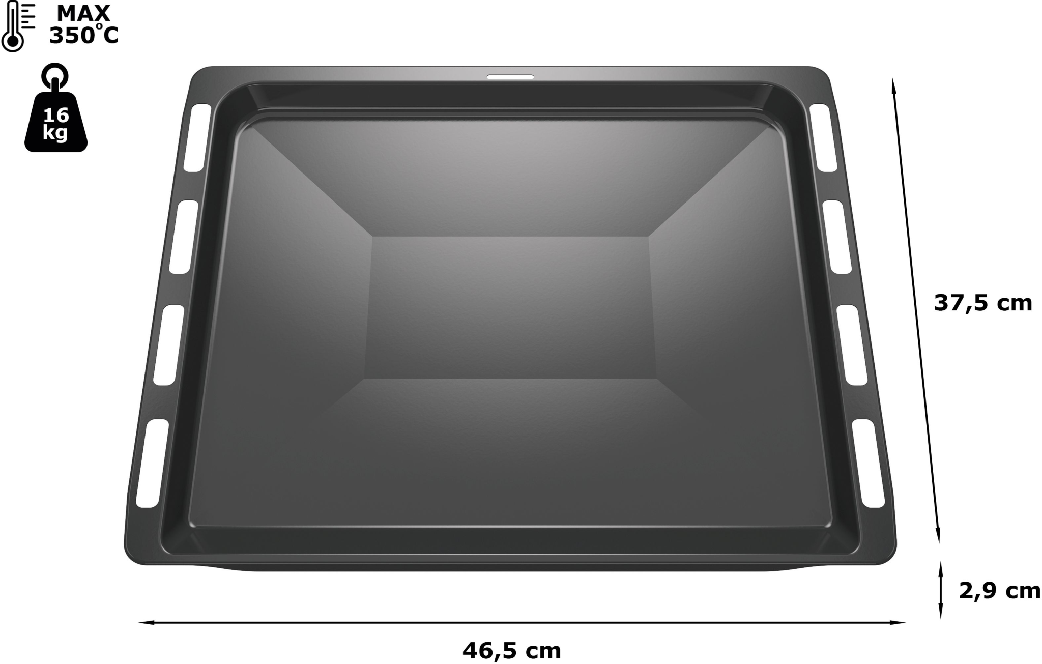 4242005100255 Bosch HEZ431002 - Bageplade Hvidevarer,Tilbehør,Tilbehør ovne 1400012110 HEZ431002