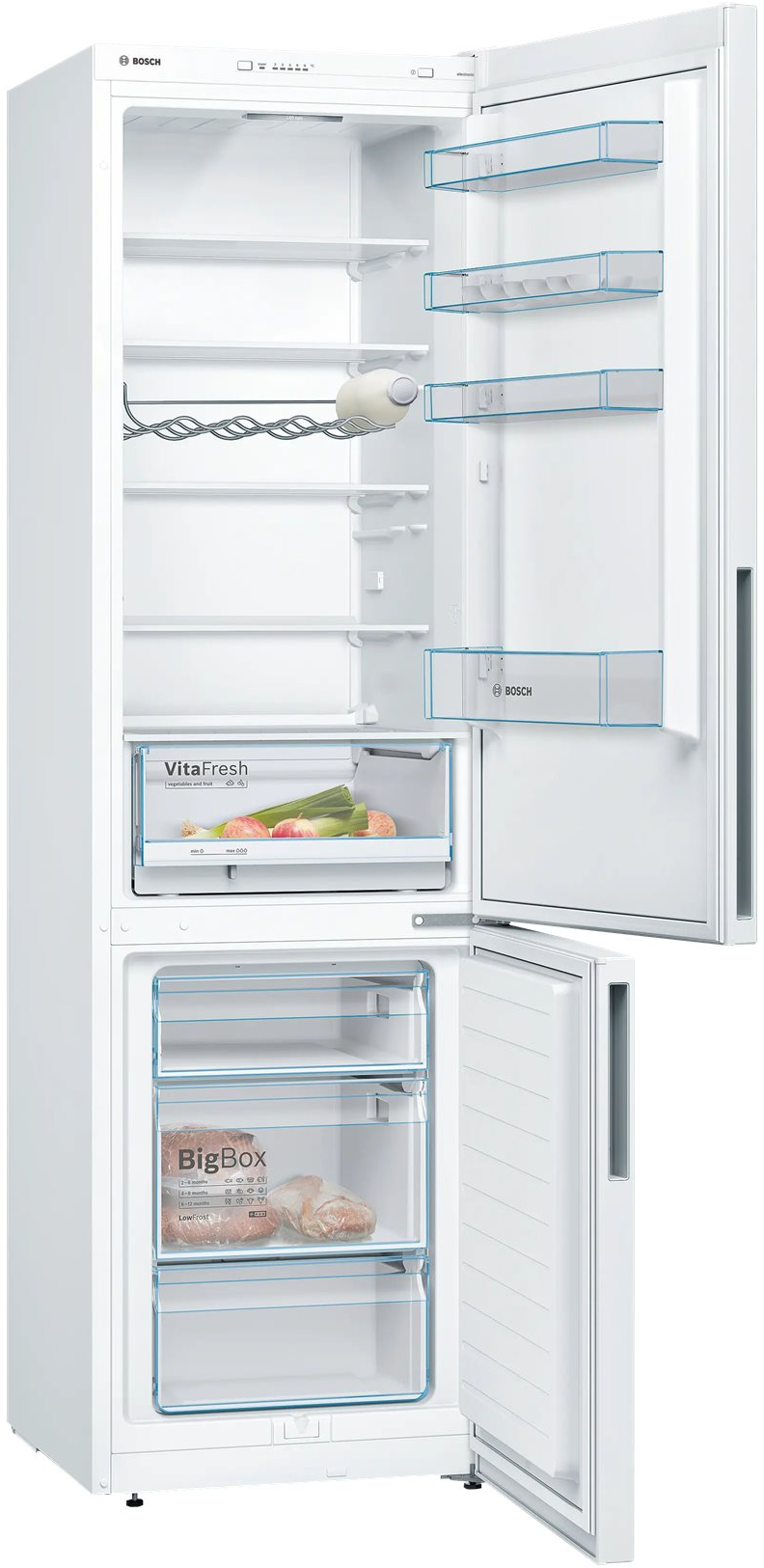 4242005197705 Bosch KGV39VWEA - Fritstående kølefryseskab Hvidevarer,Kølefryseskabe,Fritstående kølefryseskabe 1400009300 KGV39VWEA