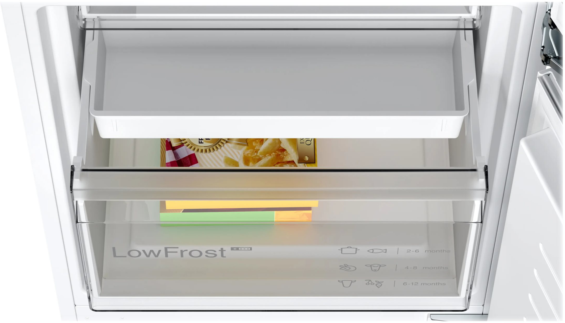 4242005241910 Bosch KIV86VSE0 - Integrerbart kølefryseskab Hvidevarer,Kølefryseskabe,Integrerede kølefryseskabe 1400010450 KIV86VSE0