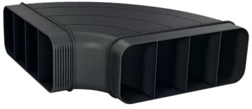 4242005253838 BOSCH HEZ9VDSB1 - 90° flad kanalbøjning vandret Hvidevarer,Tilbehør,Tilbehør emhætter 1400010070 HEZ9VDSB1