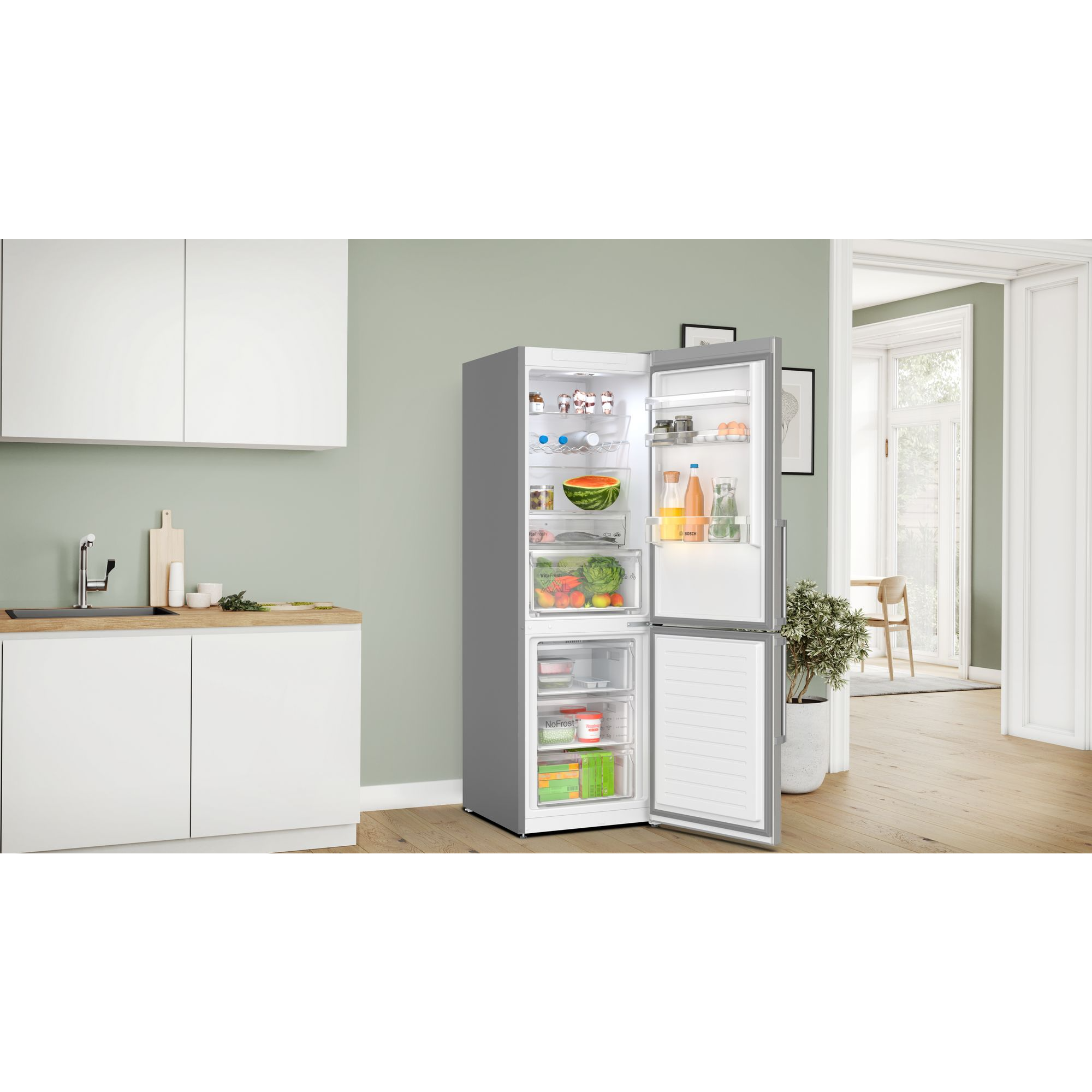 Bosch KGN367ICT - Fritstående kølefryseskab