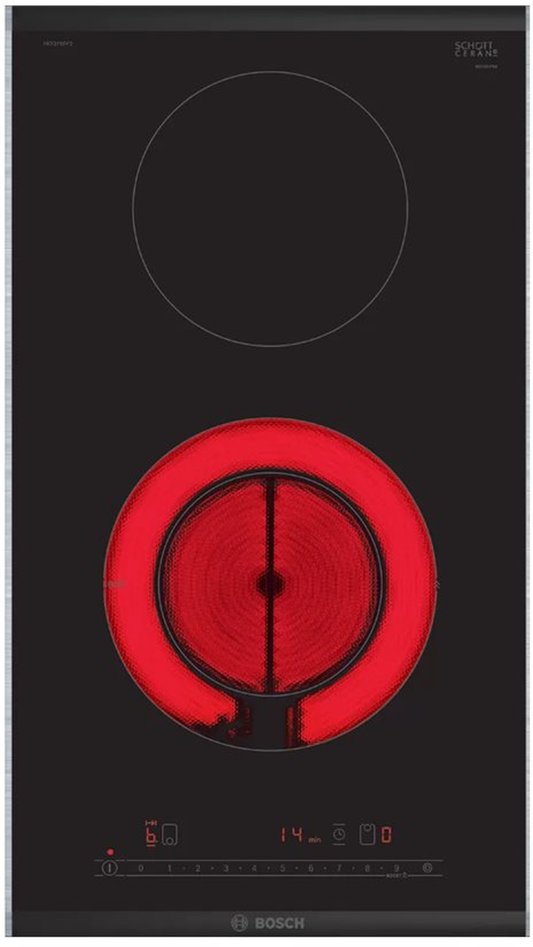 4242005283286 Bosch PKF375FP2E - Glaskeramisk kogeplade Hvidevarer,Kogeplader,Glaskeramiske kogeplader 1400011580 PKF375FP2E