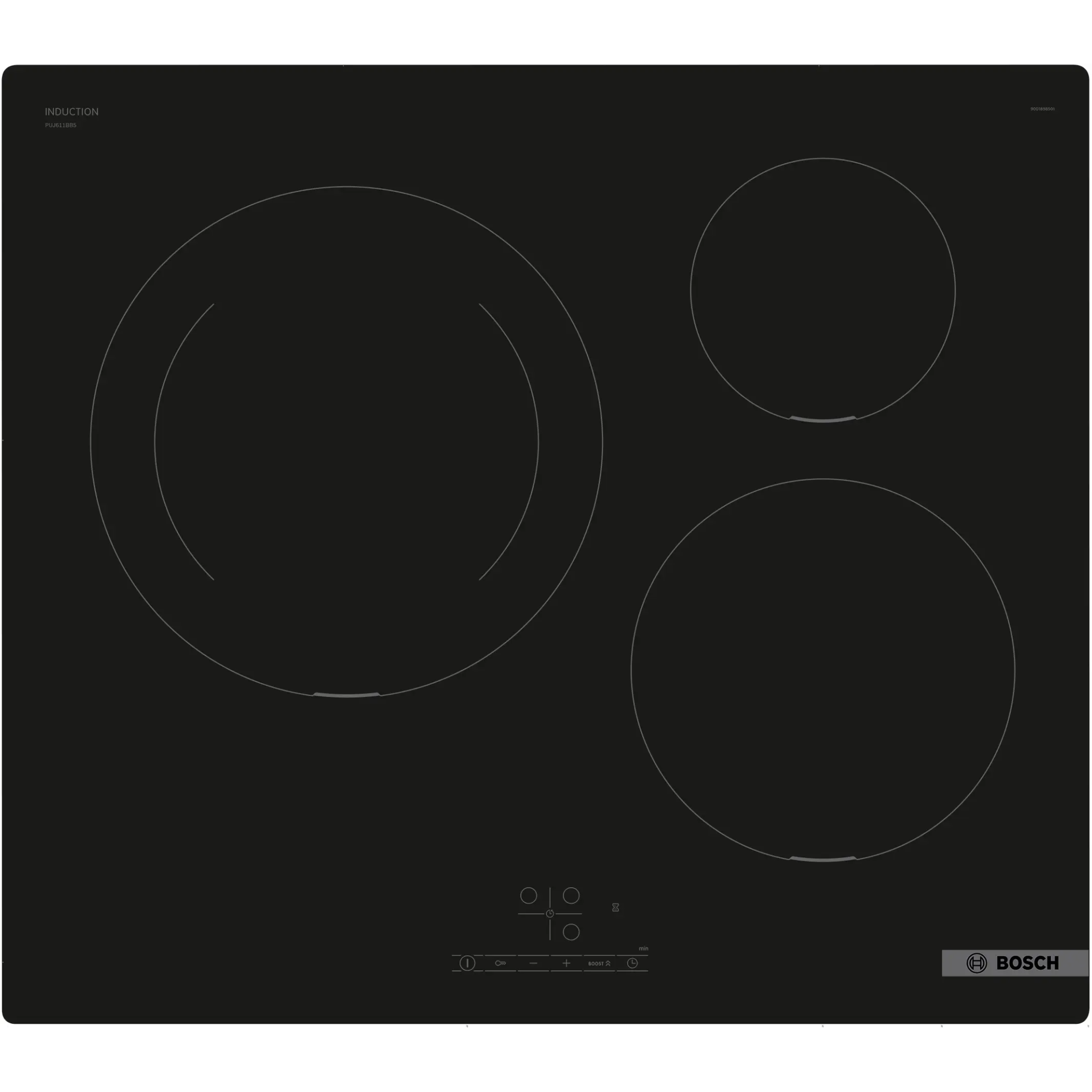 Bosch PUJ611BB5E induktionskogeplade