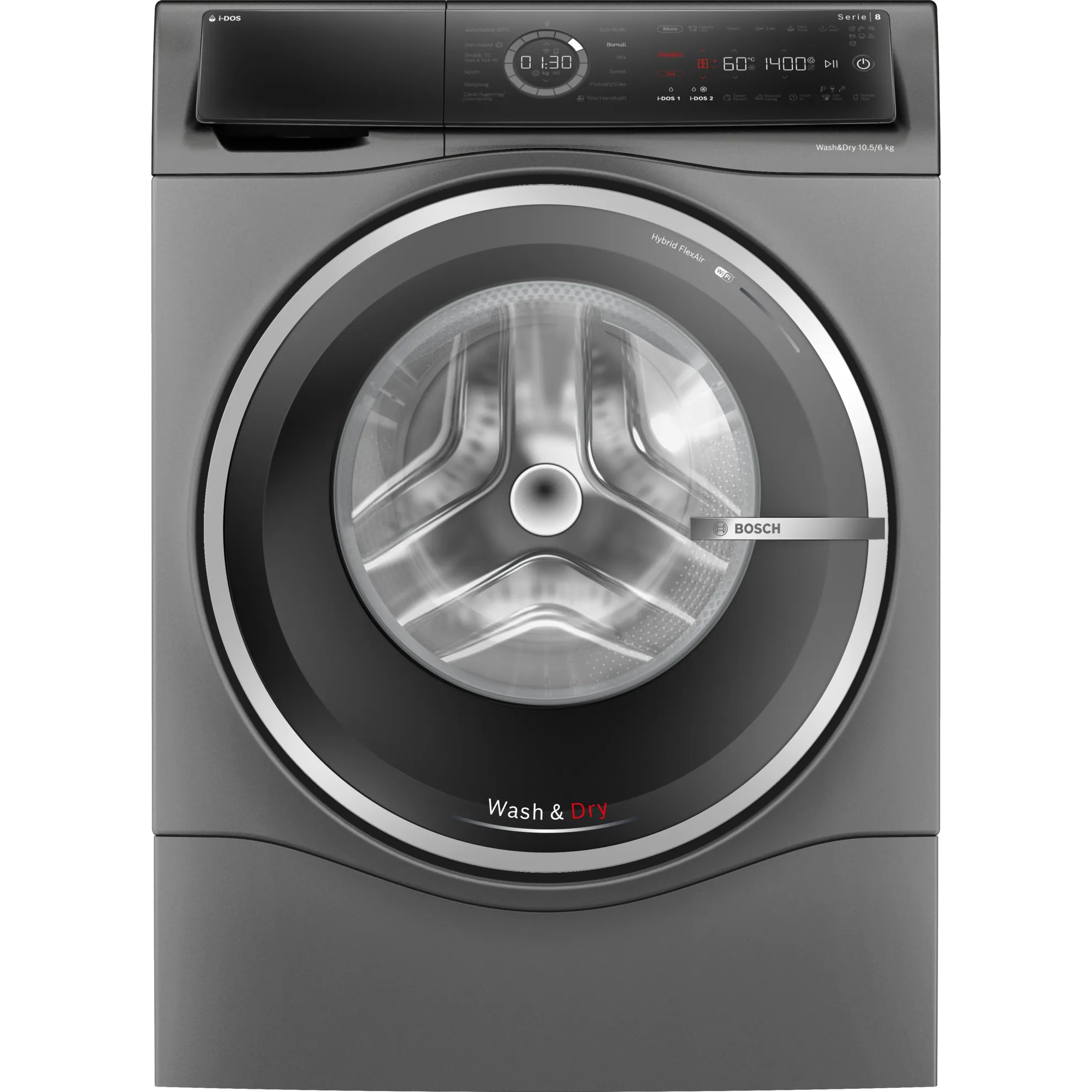 Bosch WNC254ARSN med i-DOS - Vaske/tørrremaskine