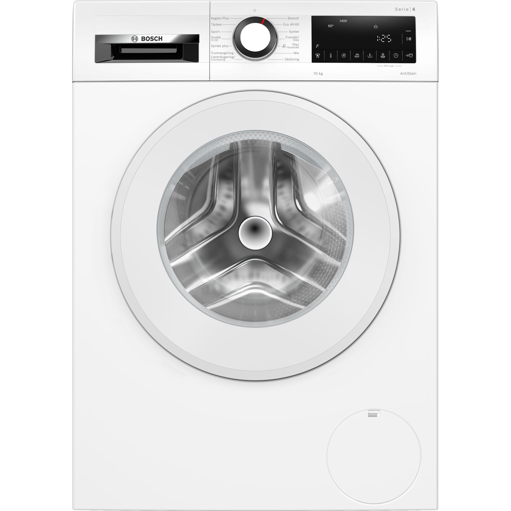 4242005352630 Bosch WGG2540LSN - Frontbetjent vaskemaskine Hvidevarer,Vaskemaskine,Frontbetjente vaskemaskiner 1400012650 WGG2540LSN