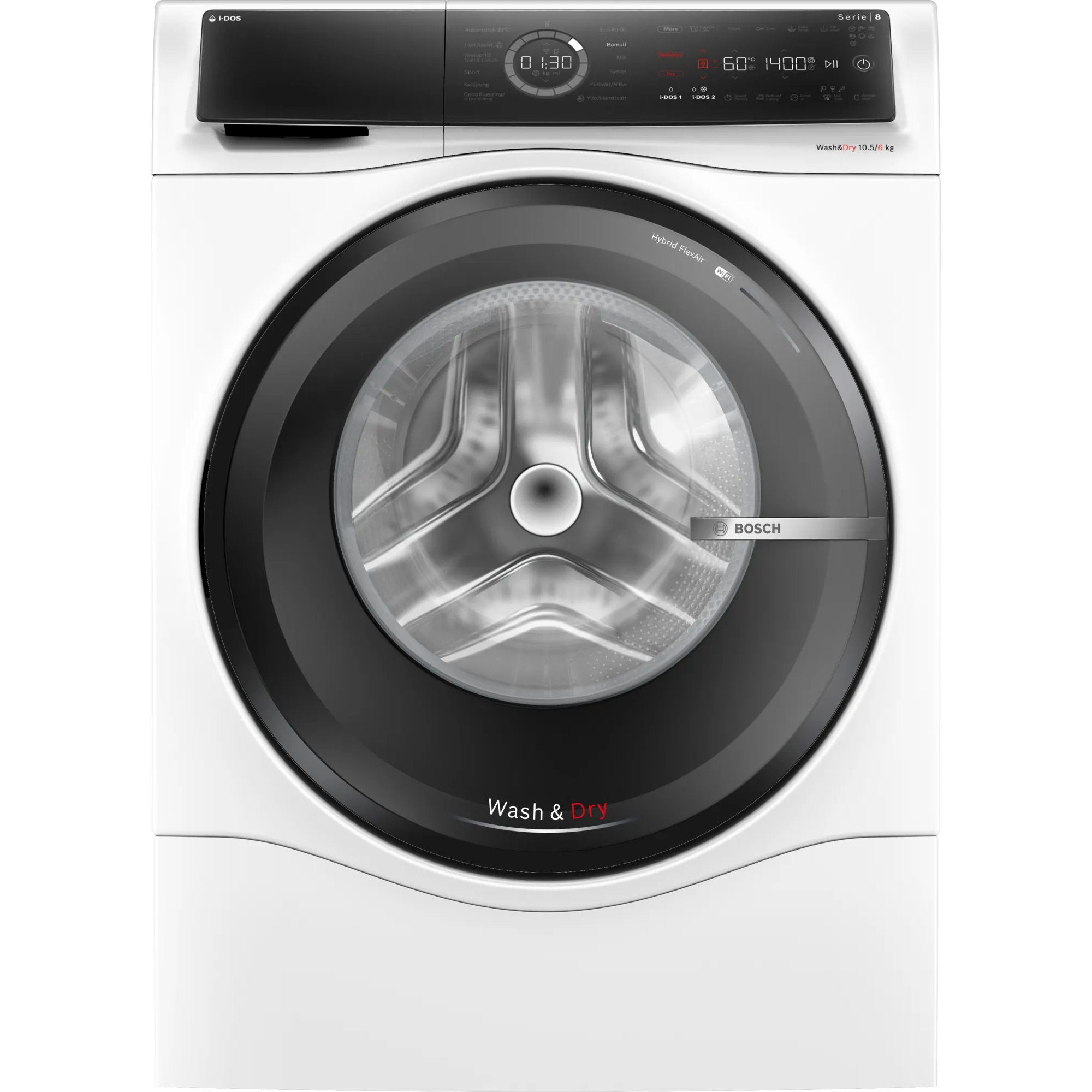 Bosch WNC254A0SN med i-DOS - Vaske/tørrremaskine