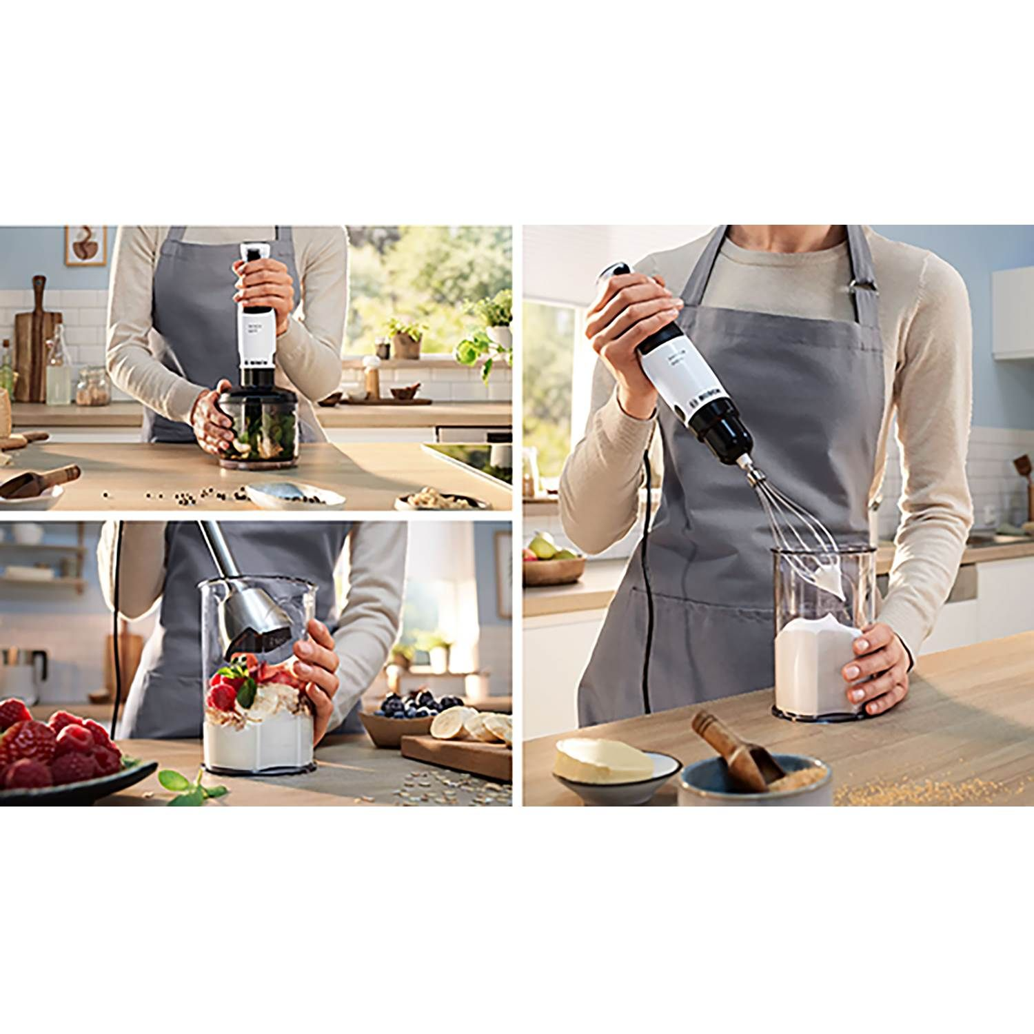 4242005426812 Bosch MSM4W221, serie 4 Ergomaster - Stavblender Husholdning,Køkkenmaskiner,Stavblendere 2190005990 MSM4W221