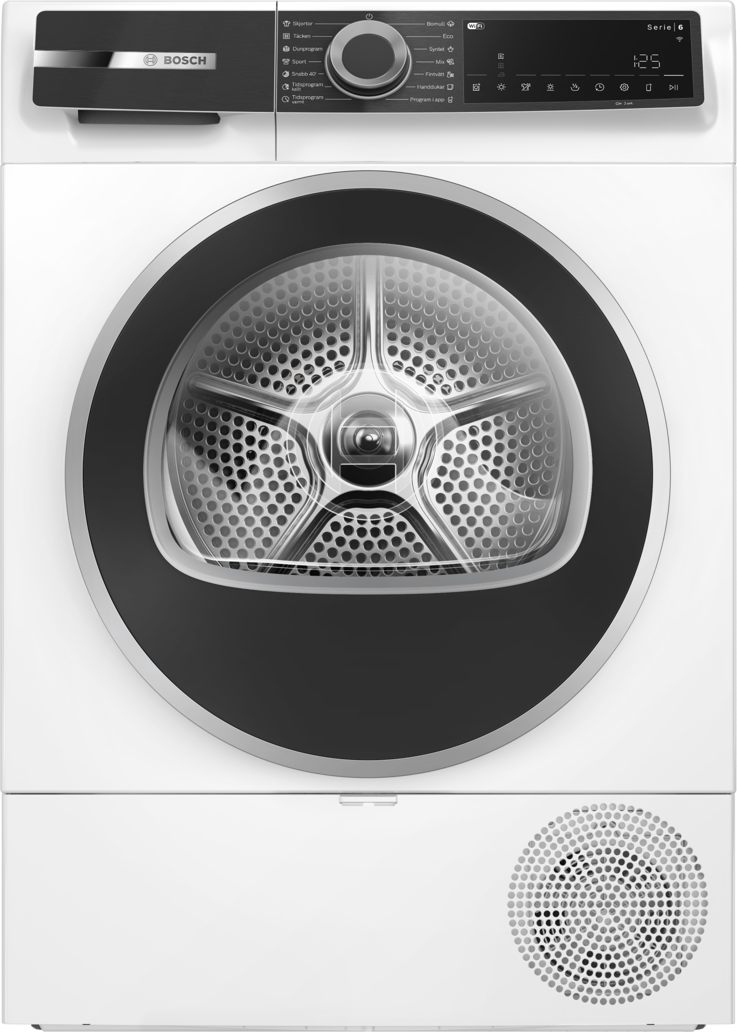 4242005551026 Bosch WQK2420LSN - Kondenstørretumbler m/varmepumpe Hvidevarer,Tørretumbler,Kondenstørretumblere 2190013571 WQK2420LSN