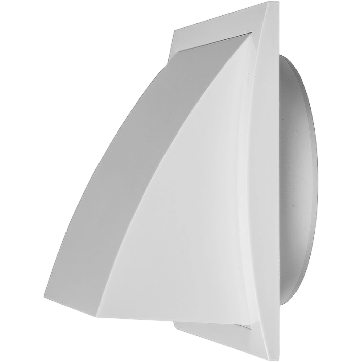 Thermex 830.52.4001.9 - Stormkappe 19x19 - Ø150 - Hvid