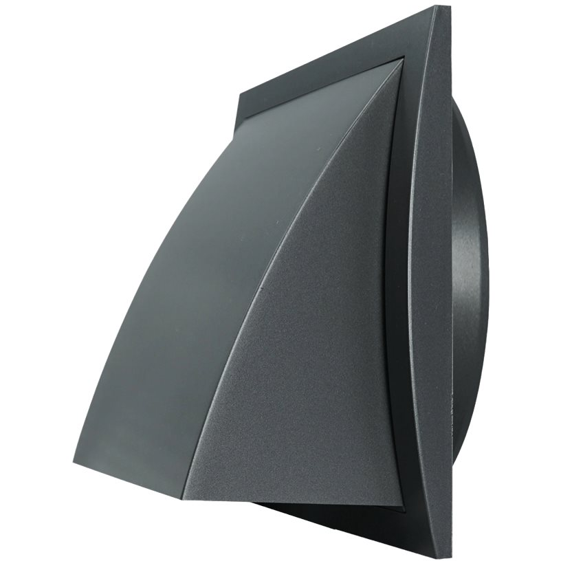 Thermex 830.52.4002.9 - Stormkappe 19x19 - Ø150 - Antracit