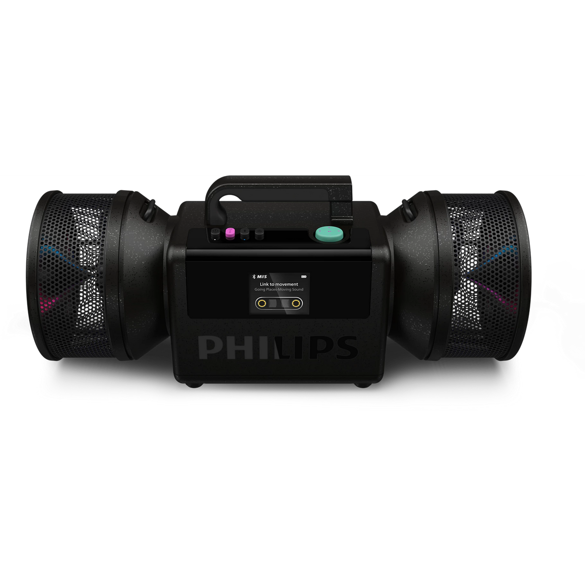 4895229179745 Philips TAMS80B/00 The Tube Boombox, sort TV & HIFI,Trådløs lyd,Bluetooth højttalere 27100001140 TAMS80B/00