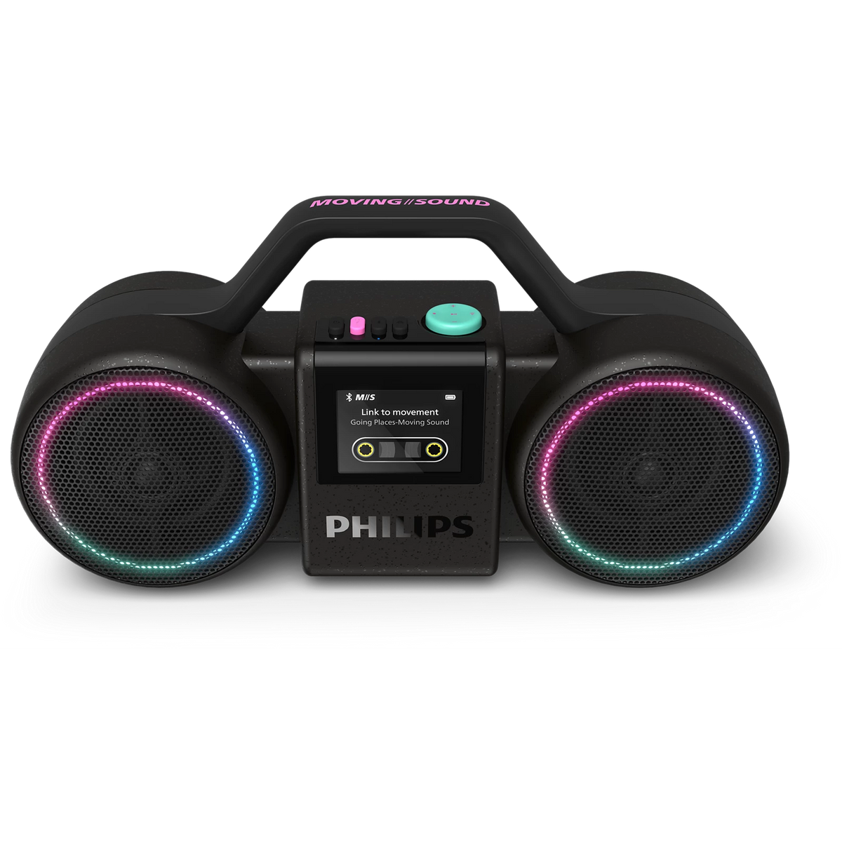 4895229179769 Philips TAMS60B/00 The Roller trådløs højttaler, sort TV & HIFI,Trådløs lyd,Bluetooth højttalere 27100001160 TAMS60B/00