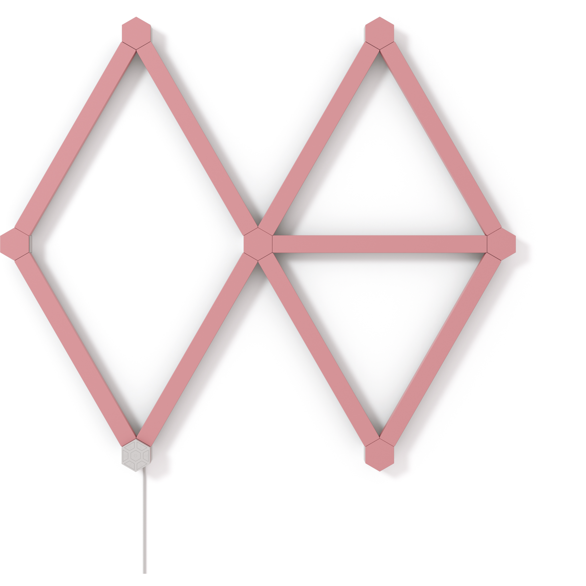 4897105330547 Nanoleaf Lines Skin Pink Matte 9pcs Hus & Have,Smart Home,Smart belysning 15600003030 NL59-0001PM-9PK