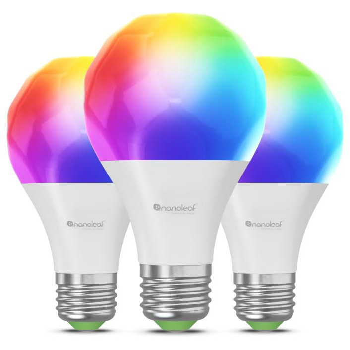 4897105331360 NanoLeaf Essentials Matter Smart Bulb E27 3PK Hus & Have,Smart Home,Smart belysning 15600003080 NF080B02-3A19E