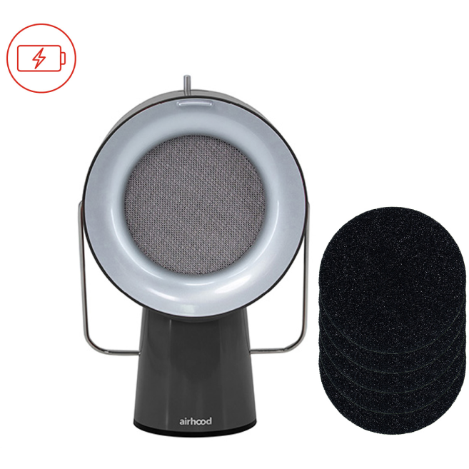 4897109880147 AirHood Wireless EU Black - Transportabel emhætte Husholdning,Køkkenmaskiner,Diverse køkkenmaskiner 8400001490 AH-01BG-B-P