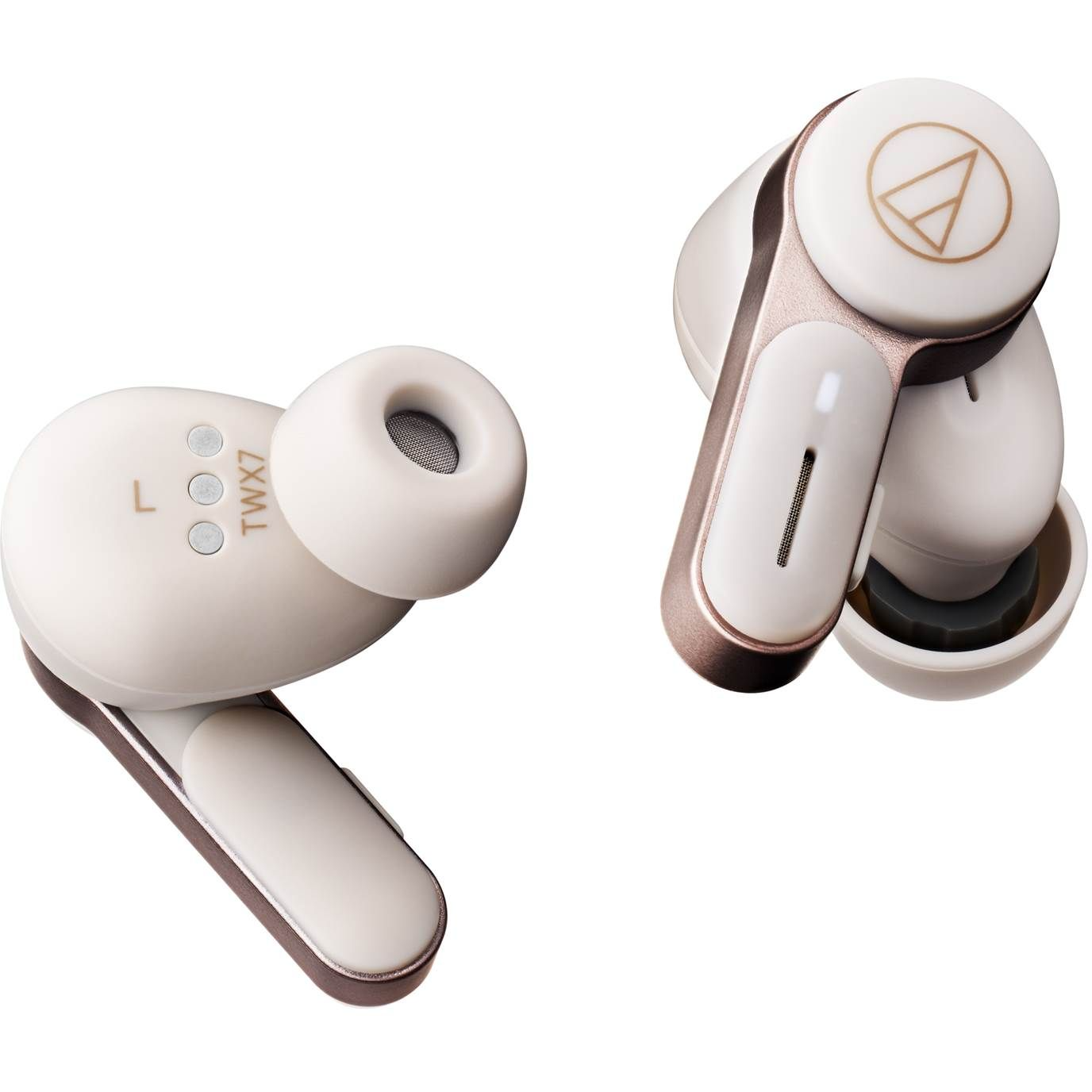 4961310161255 Audio-Technica ATH-TWX7WH, hvid - Trådløse In-Ear øretelefon TV & HIFI,Hovedtelefoner,In-ear hovedtelefoner 2190006774 ATH-TWX7WH