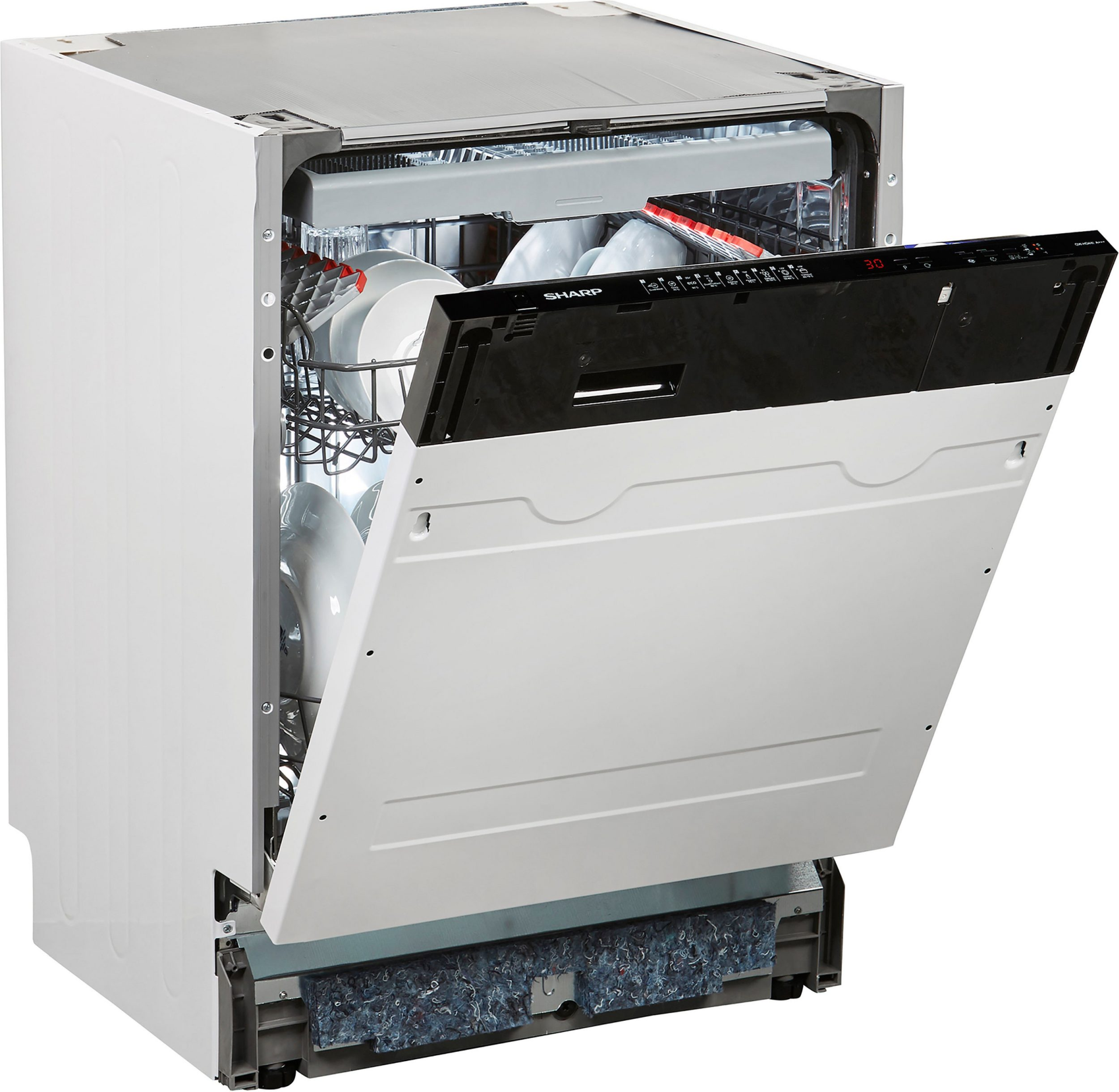 4974019187082 Sharp QW-HD44ID-DE - Opvaskemaskine til integrering Hvidevarer,Opvaskemaskine,Opvaskemaskiner til integrering 17900870820 QW-HD44ID-DE