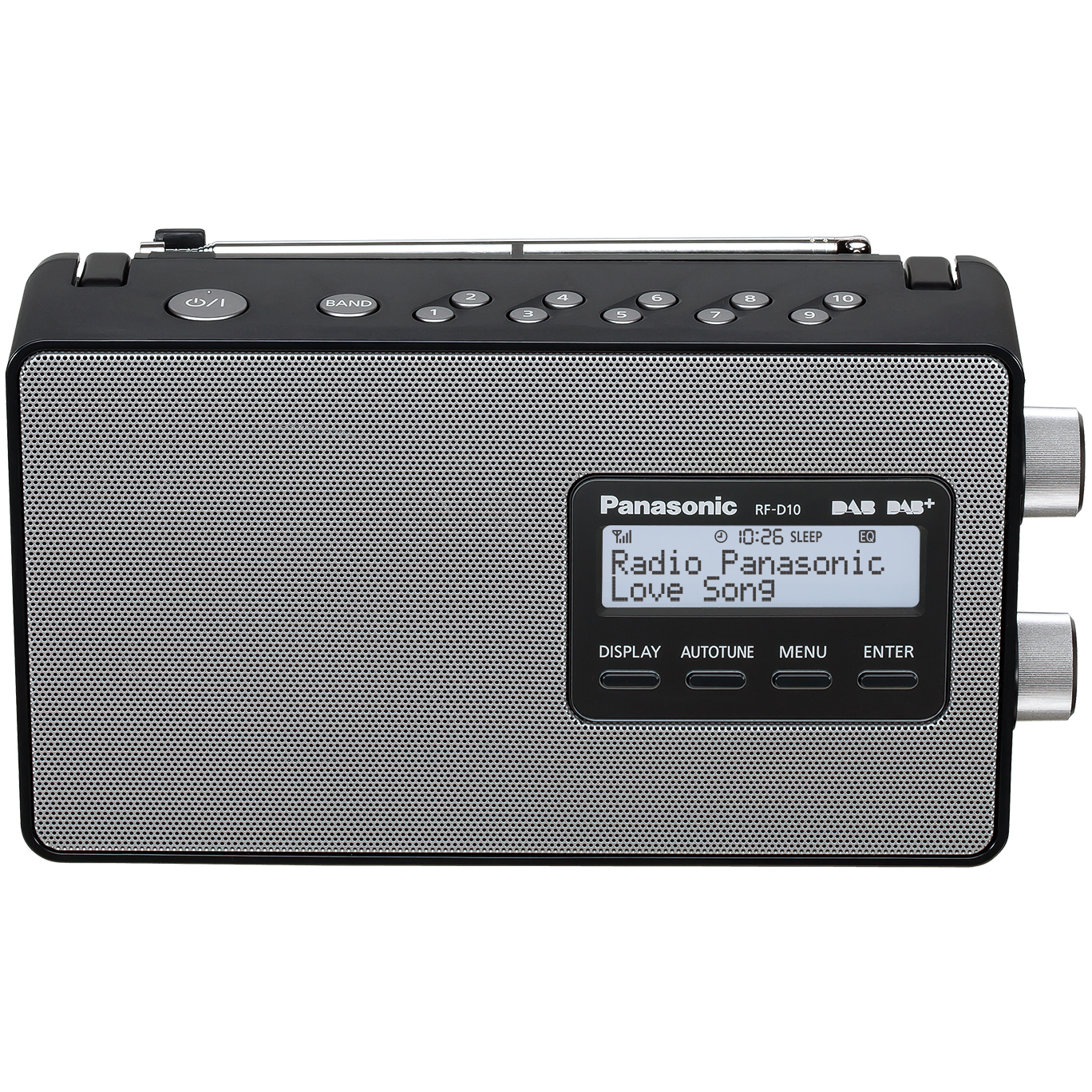 5025232760046 Panasonic RF-D10EG-K DAB radio TV & HIFI,Lyd,DAB radioer 39500000110 RF-D10EG-K