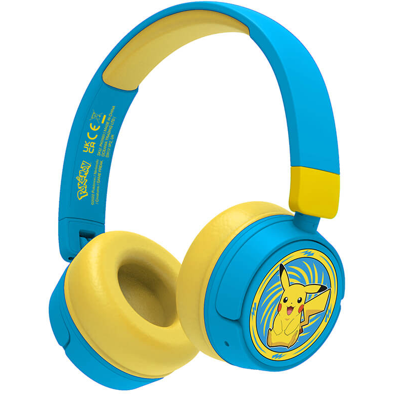 5055371625302 OTL POKEMON Headphone On-Ear, Wireless 85dB/95dB Sharing Aux TV & HIFI,Hovedtelefoner,Børne hovedtelefoner 15000002120 PK0980