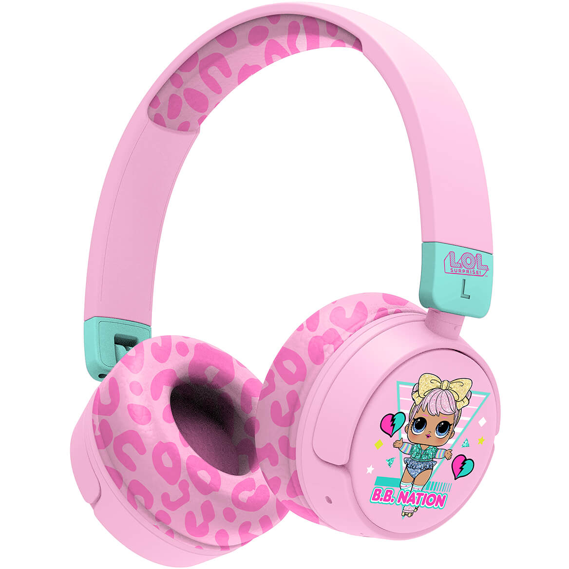 5055371628976 OTL LOL Surprise Headphone On-Ear, Kids Wireless 85/95dB - B TV & HIFI,Hovedtelefoner,Børne hovedtelefoner 15000002080 LOL301