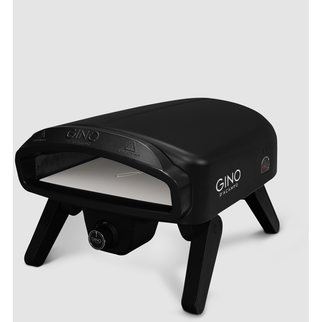 5060662360572 Gino Vesuvio 14'' Gas Pizza Ovn, Matsort - Pizzagrill Hus & Have,Udeliv,Grill 2101605720 GPO80101