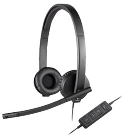 5099206053304 Logitech USB Headset H570e Kabling Sort Headset - Hovedtelef TV & HIFI,Hovedtelefoner,On-ear / over-ear hovedtelefoner 14600000180 0