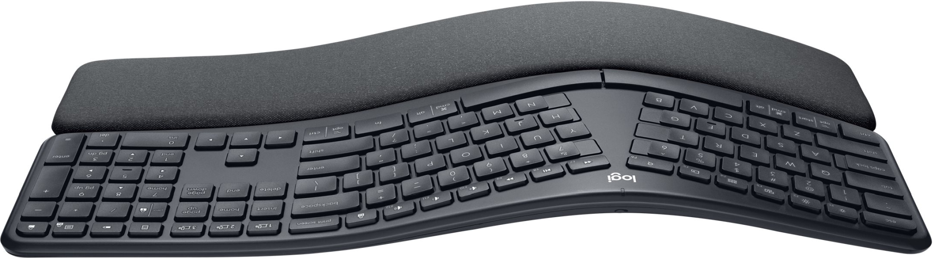 5099206085862 Logitech ERGO K860 GRAPHITE PAN NORDIC Computer & IT,Mus & tastaturer,Tastaturer 20500238798 920-009168