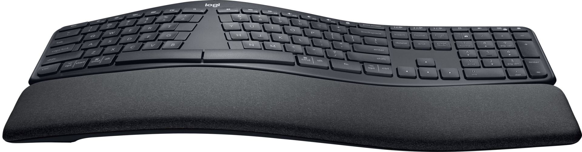 5099206085862 Logitech ERGO K860 GRAPHITE PAN NORDIC Computer & IT,Mus & tastaturer,Tastaturer 20500238798 920-009168