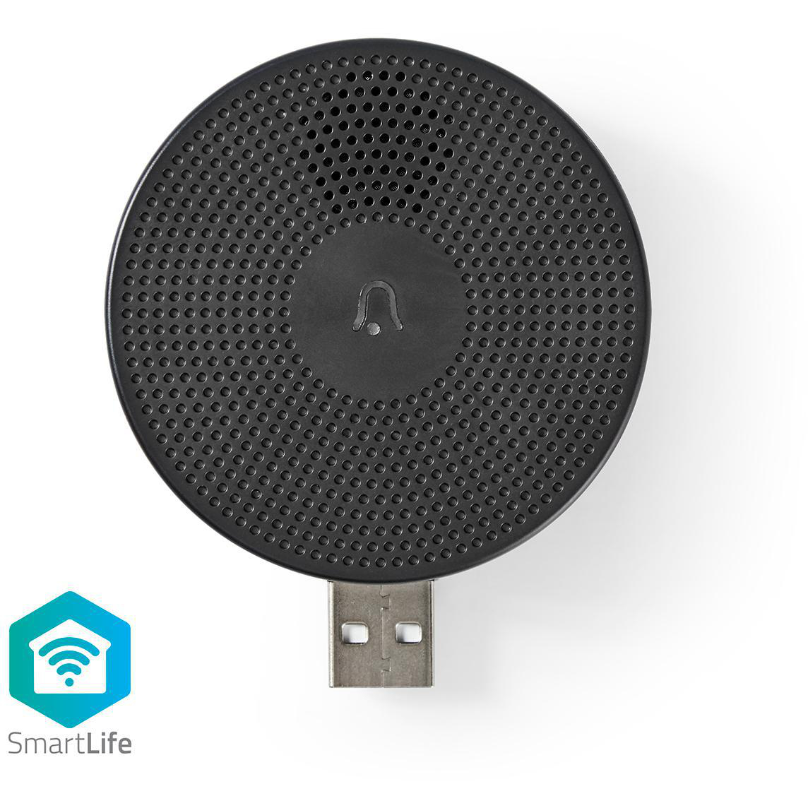 5412810311361 Nedis SmartLife Dørklokke Hus & Have,Smart Home,Dørklokker 2190003020 WIFICDPC10BK