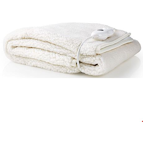 5412810316915 Nedis PEBL120CWT1 - Varmetæppe Personlig pleje,Velvære og massage,Varmepude/varmetæppe 2190005833 PEBL120CWT1