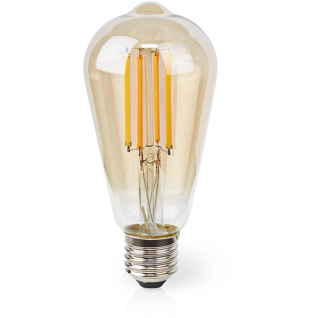 5412810335374 Nedis SmartLife LED E27 7W 1800-6500 K ST64 - Filament Lamper,Lyskilder,LED pærer 2190002098 118153