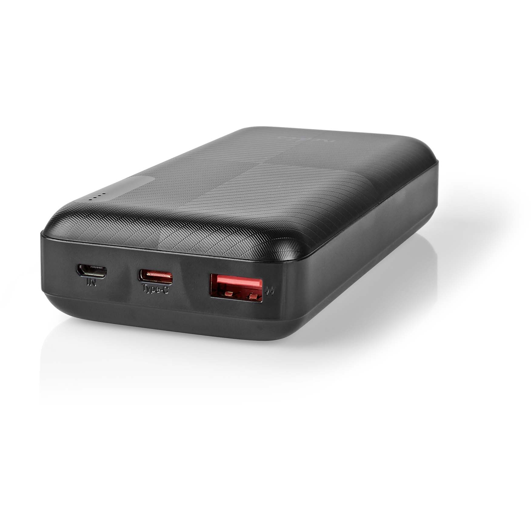 5412810401727 Nedis UPBKPD20000BK 20.000 mAh - Powerbank Telefon & GPS,Tilbehør mobiltelefoner,Oplader til mobiltelefoner 2190013200 UPBKPD20000BK