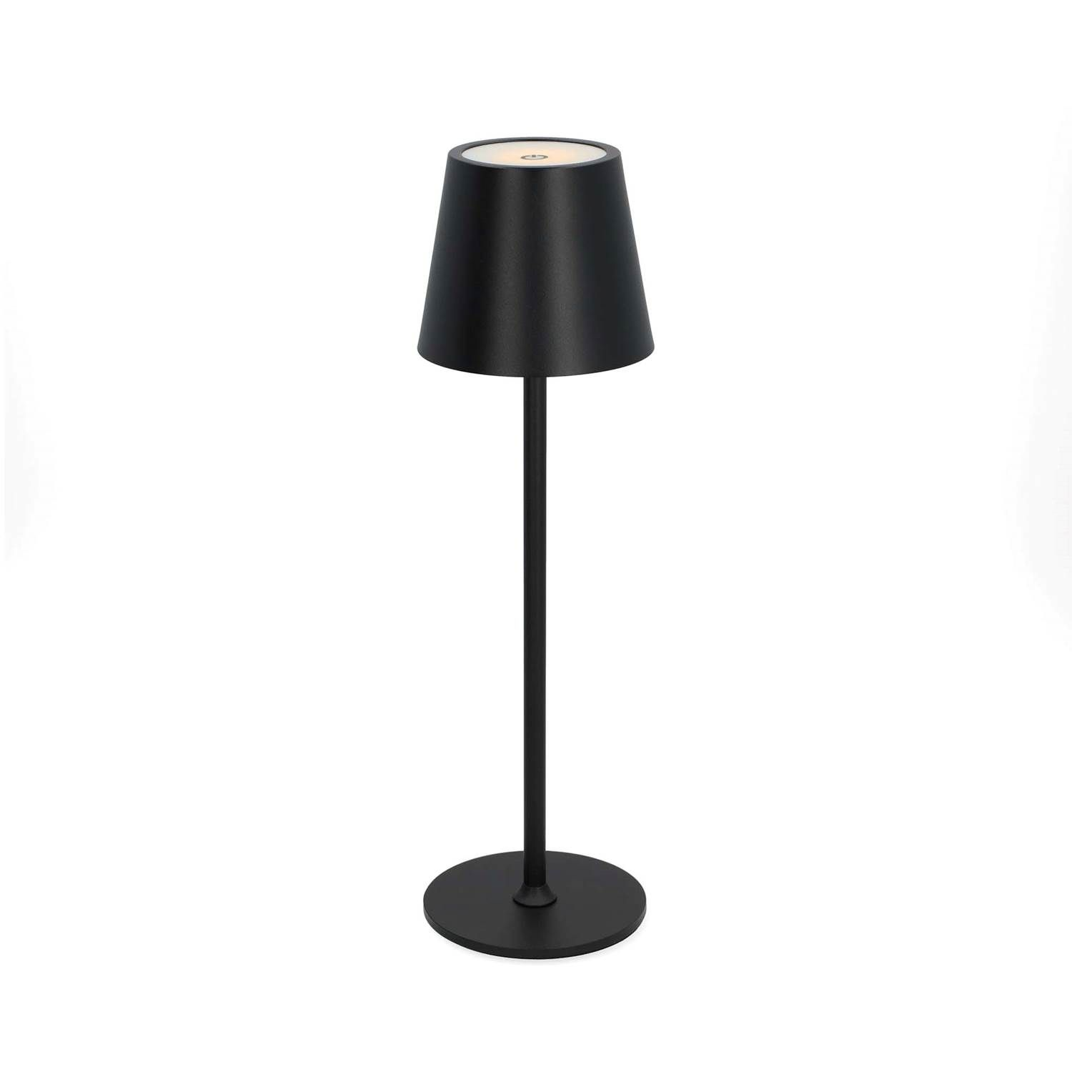 5412810453016 Nedis sort portable bordlampe Lamper,Bordlamper,Bordlamper 2190013201 150445