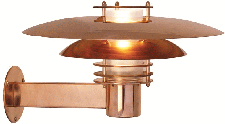 5701581033030 Nordlux Phoenix kobber - Væglampe Lamper,Udendørs- lamper,Udendørslamper 87100002490 Phoenix kobber