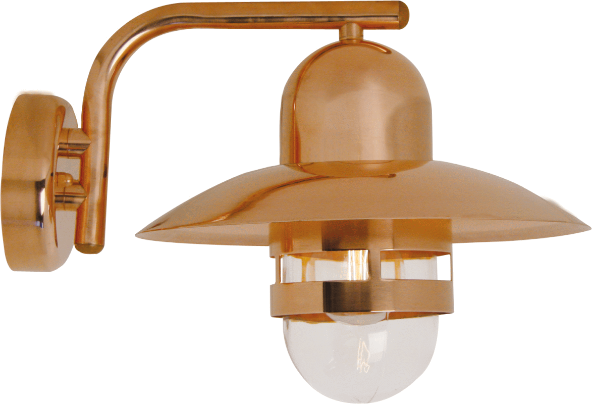 5701581121010 Nordlux Nibe kobber - Væglampe Lamper,Udendørs- lamper,Udendørslamper 87100210100 Nibe kobber