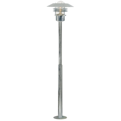 5701581228573 Nordlux Vejers galvaniseret - Havelampe Lamper,Udendørs- lamper,Udendørslamper 87100001980 Vejers galvaniseret
