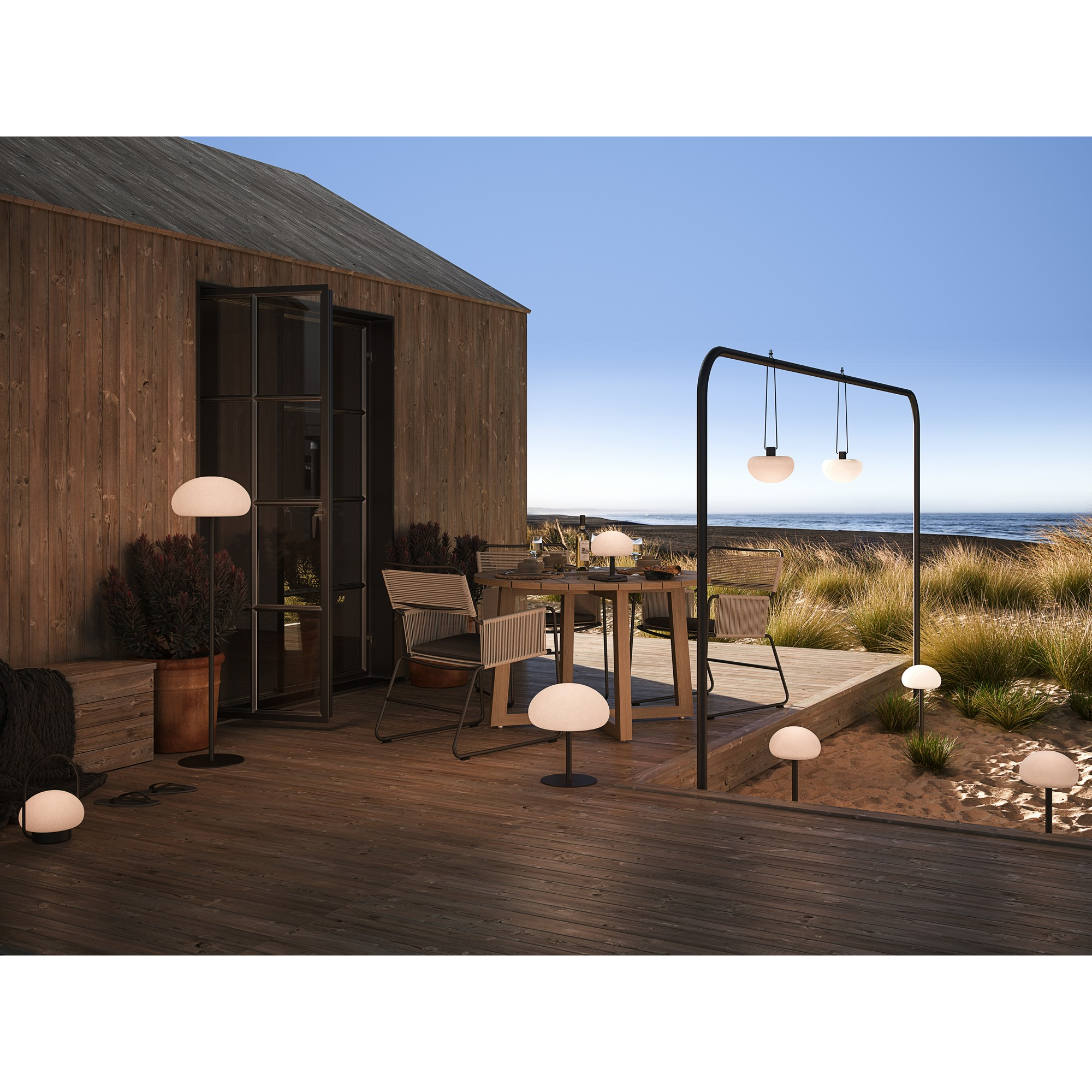 5701581497788 Nordlux Sponge 34 hvid portable lampe Lamper,Bordlamper,Trådløse bordlamper 87100013090 2018165003