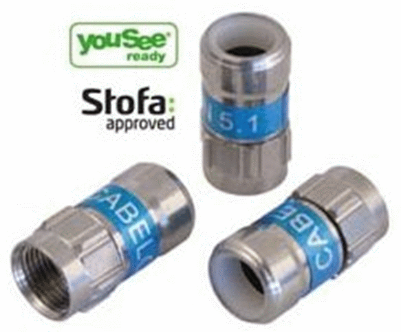 5702661532641 Triax F-kont. Push-on 100 st. TV & HIFI,Digitalt TV,Tilbehør digitalt TV 20500647865 153264