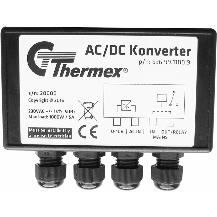 Thermex 536.99.1100.9 - Tilbehør