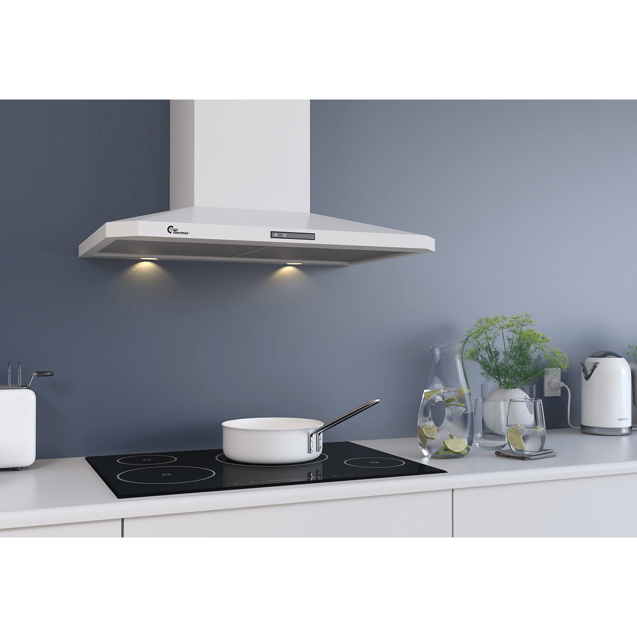 Thermex 527.41.7871.0 Decor 787 - Væghængt emhætte