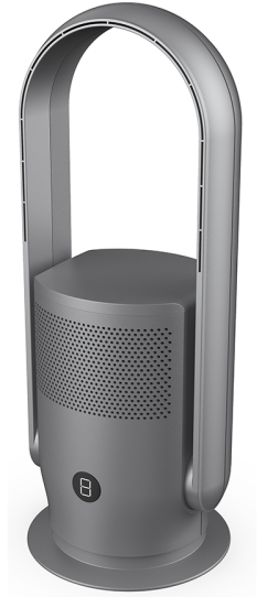 5703347702464 Thermex Puremex 1 antracit 740.21.2010.2 - Luftrenser Hus & Have,Klima/ ventilation,Luftrenser / -fornyer 9900031620 740.21.2010.2