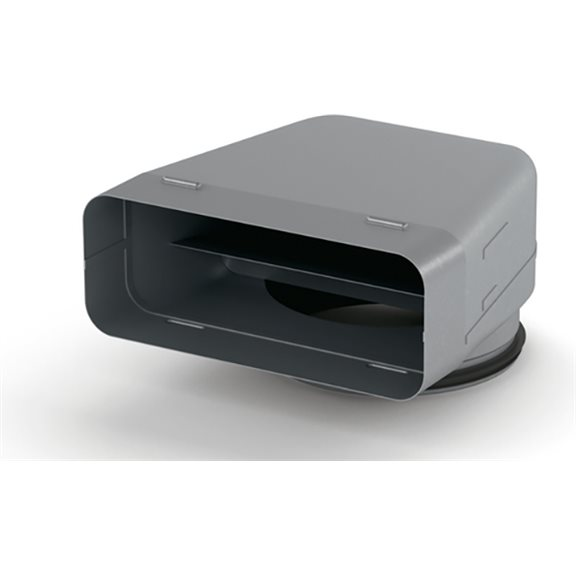 Thermex 825.60.4012.9 - Bøjning 90 gr/overgang 216x83 - Ø150