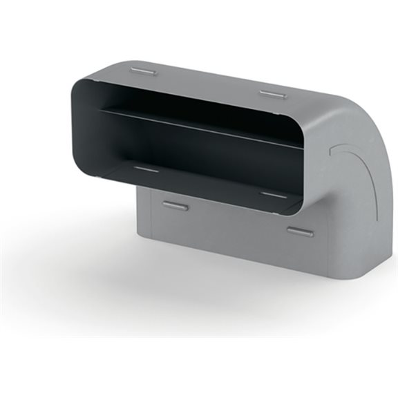 Thermex 825.60.4013.9 - Vertikal 90 gr bøjning 216x83 mm (me