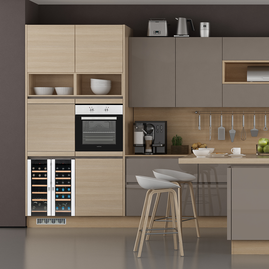 Vestfrost W 38 - Fritstående vinkøleskab