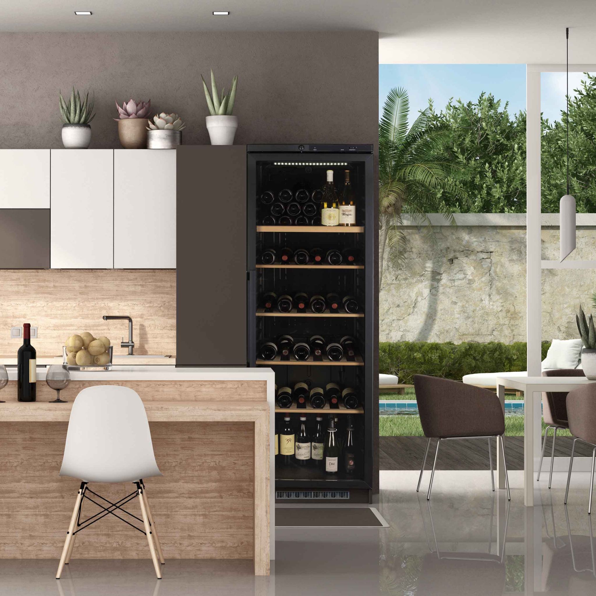 Vestfrost VKG 571 - Fritstående vinkøleskab