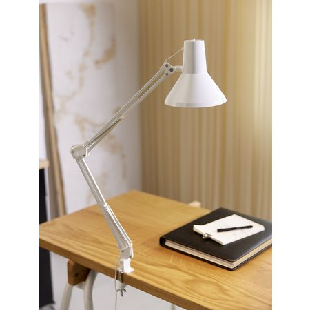 5703701035009 Nielsen Light Jensen hvid 201010 - Arkitekt lampe Lamper,Bordlamper,Skrivebordslamper 80945201050 Jensen hvid 201010